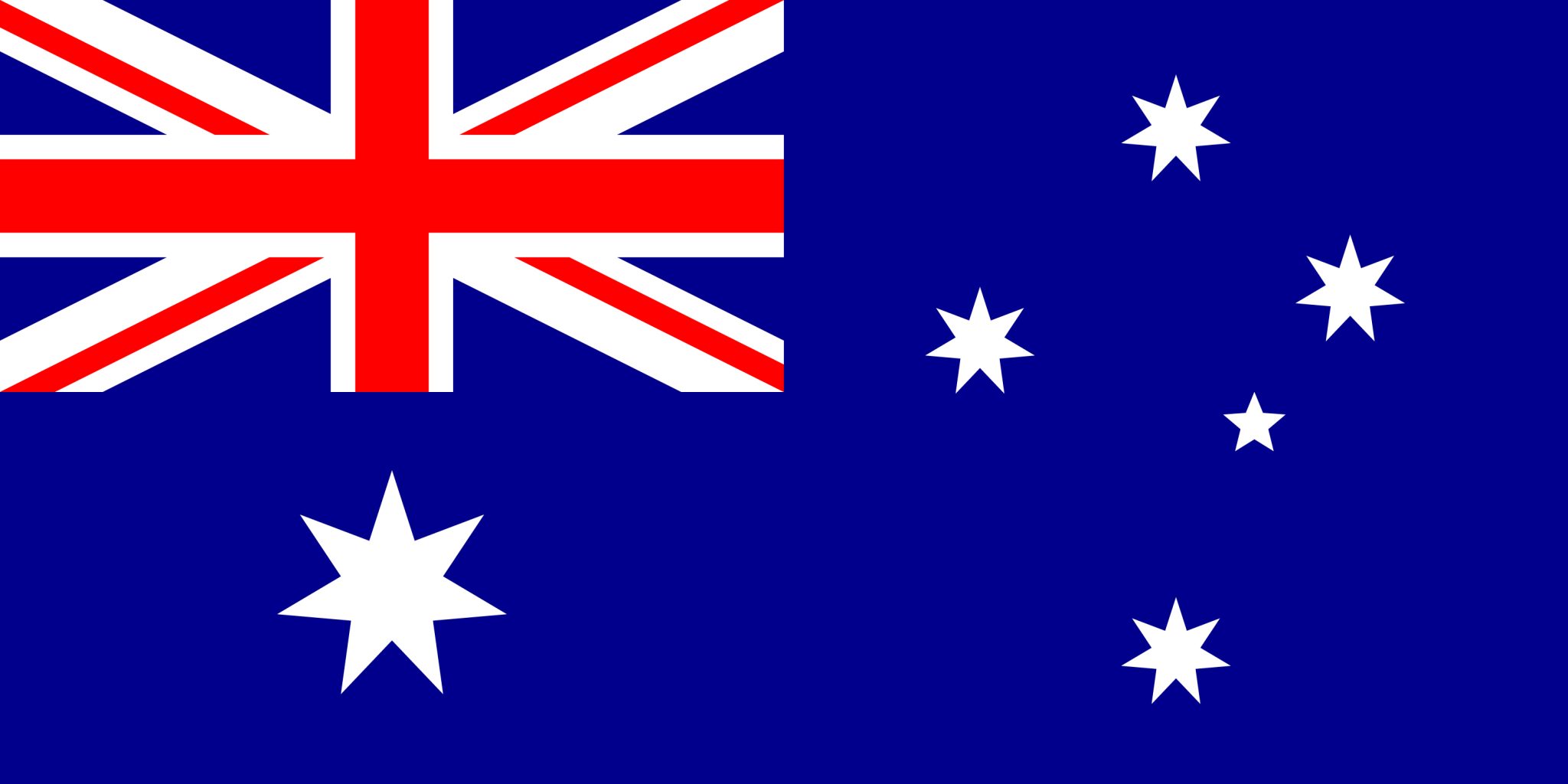 The flag of Australia